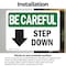 Signmission Safety Culture Sign, 5 in Width, Vinyl Decal, Rectangle OS-2PACK-BC-D-35-L-10078 - alternate 4